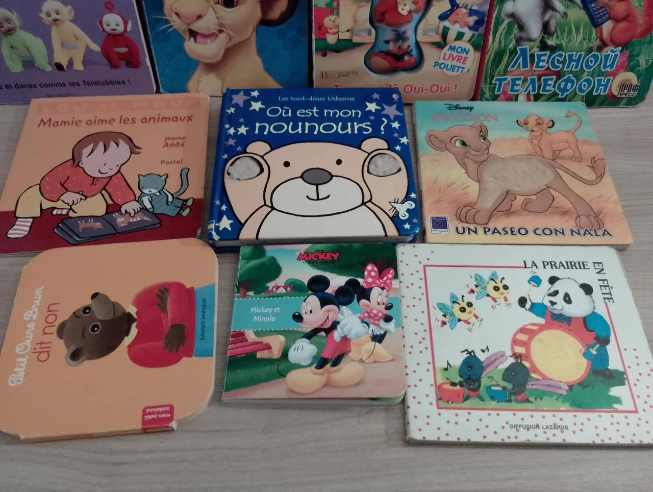 Set van 10 kartonnen boeken voor kinderen – photo 3
